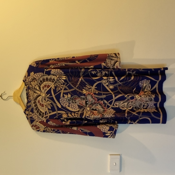 Leona Edmiston purple butterfly dress - Picture 3 of 5